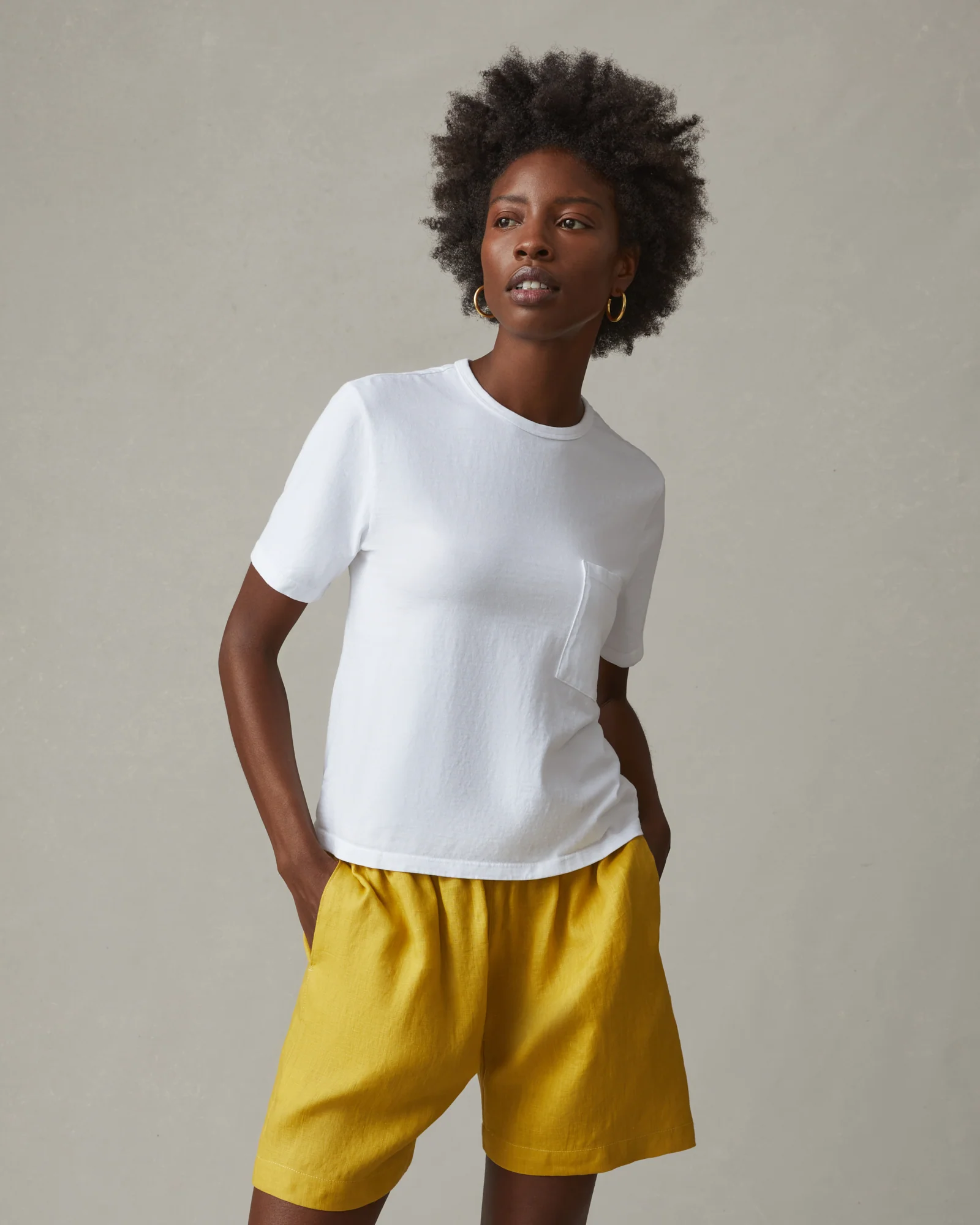 Women's Heavyweight Boyfriend Tee - White