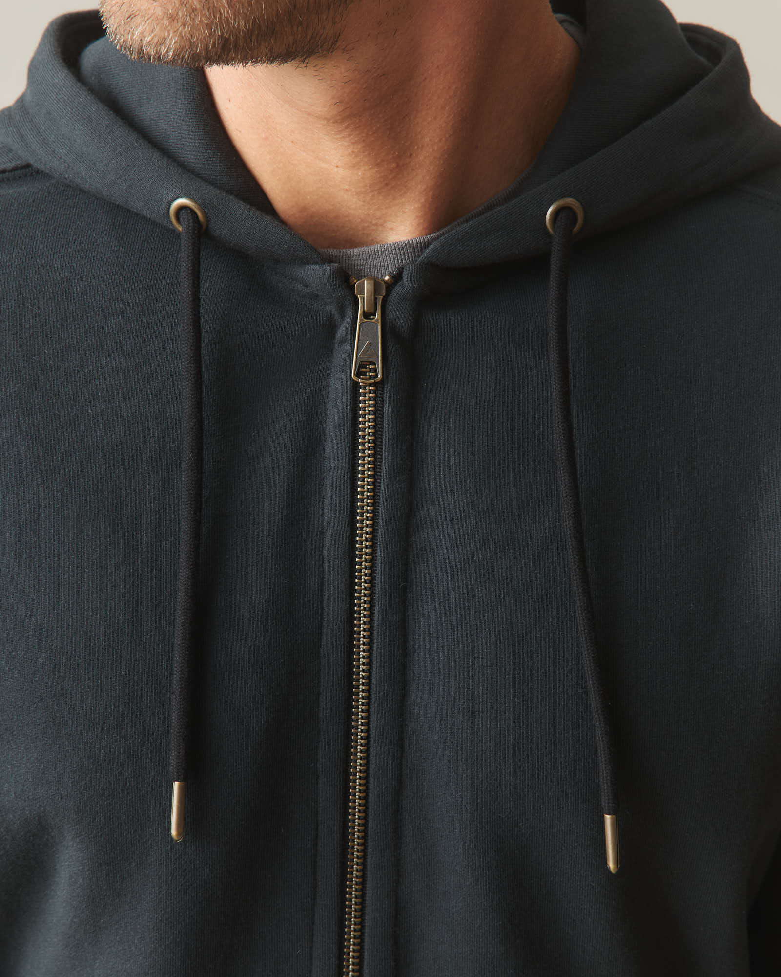 Men's Classic Full Zip - Black - Image 7
