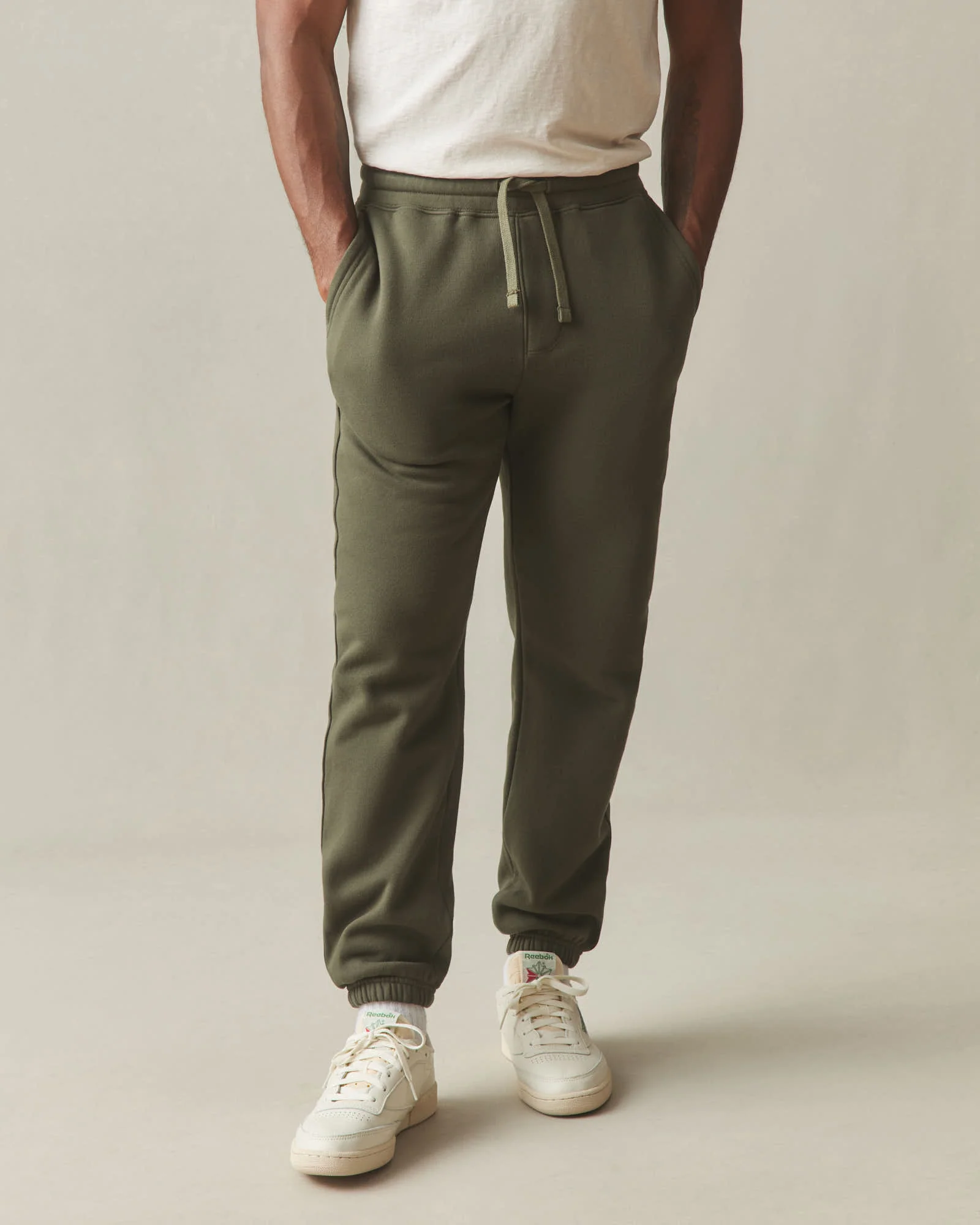 Men's Classic Sweatpant - Deep Olive - Image 2