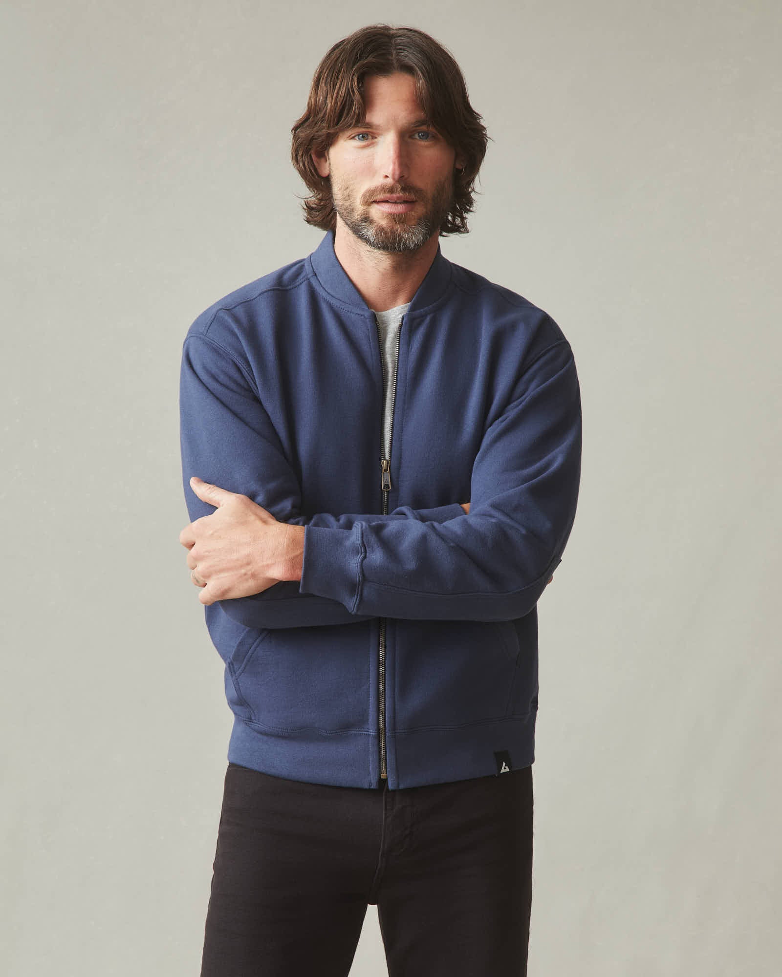 mens-fleece-bomber-jacket-spellbound - Image 4