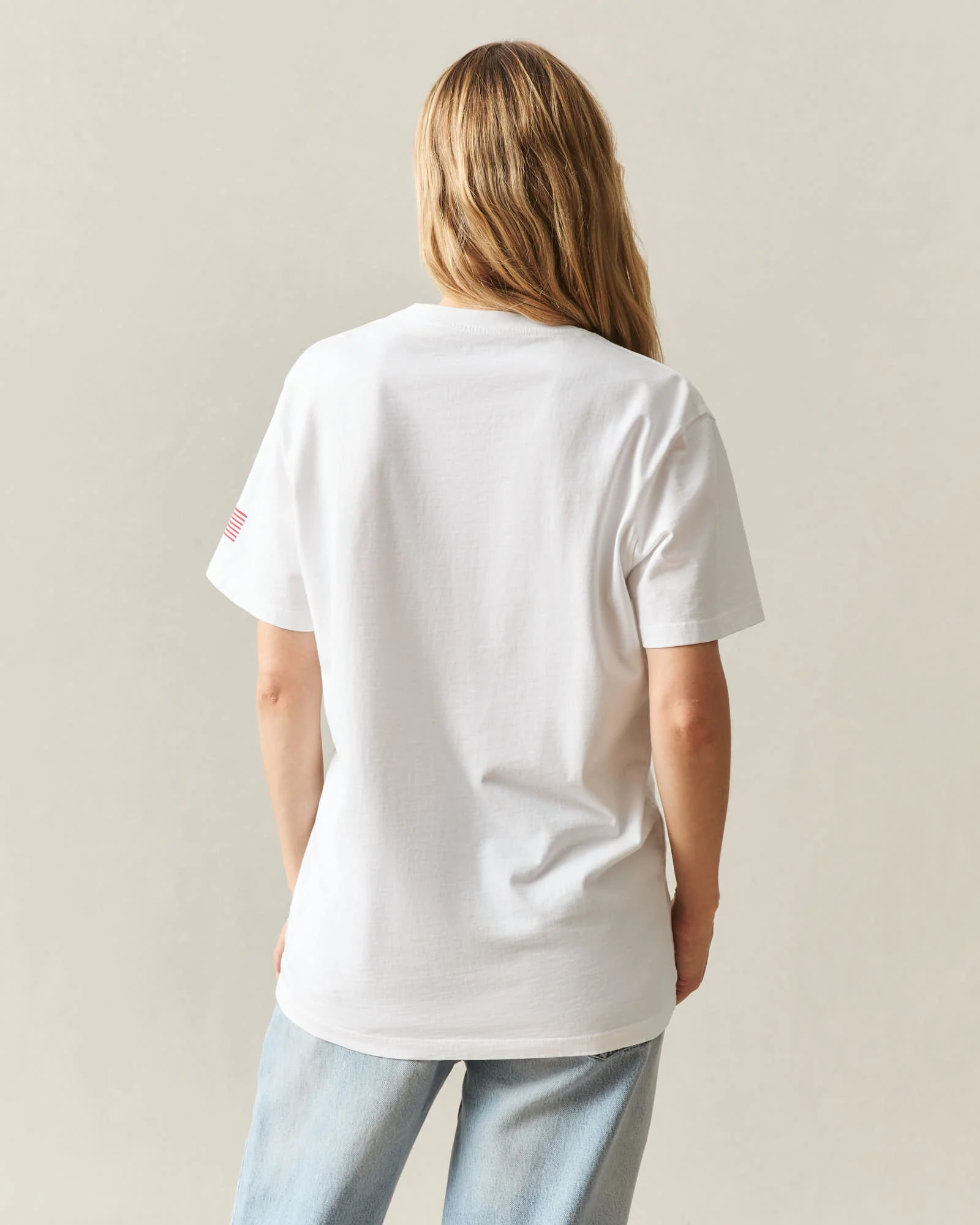 Unisex Bison Tee - White - Image 4