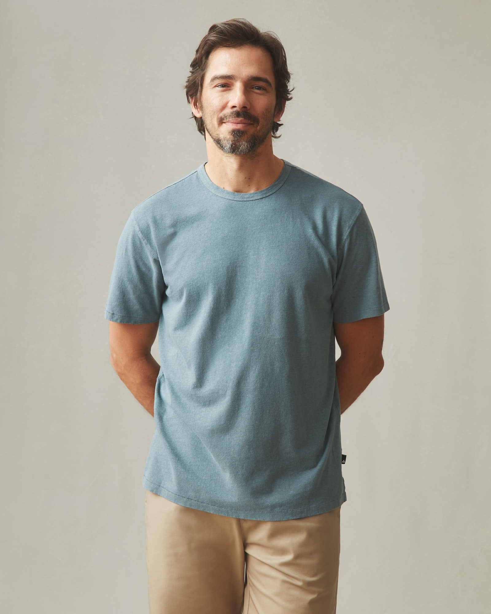 Men's Hemp Jersey Crew Tee - Trooper - Image 2