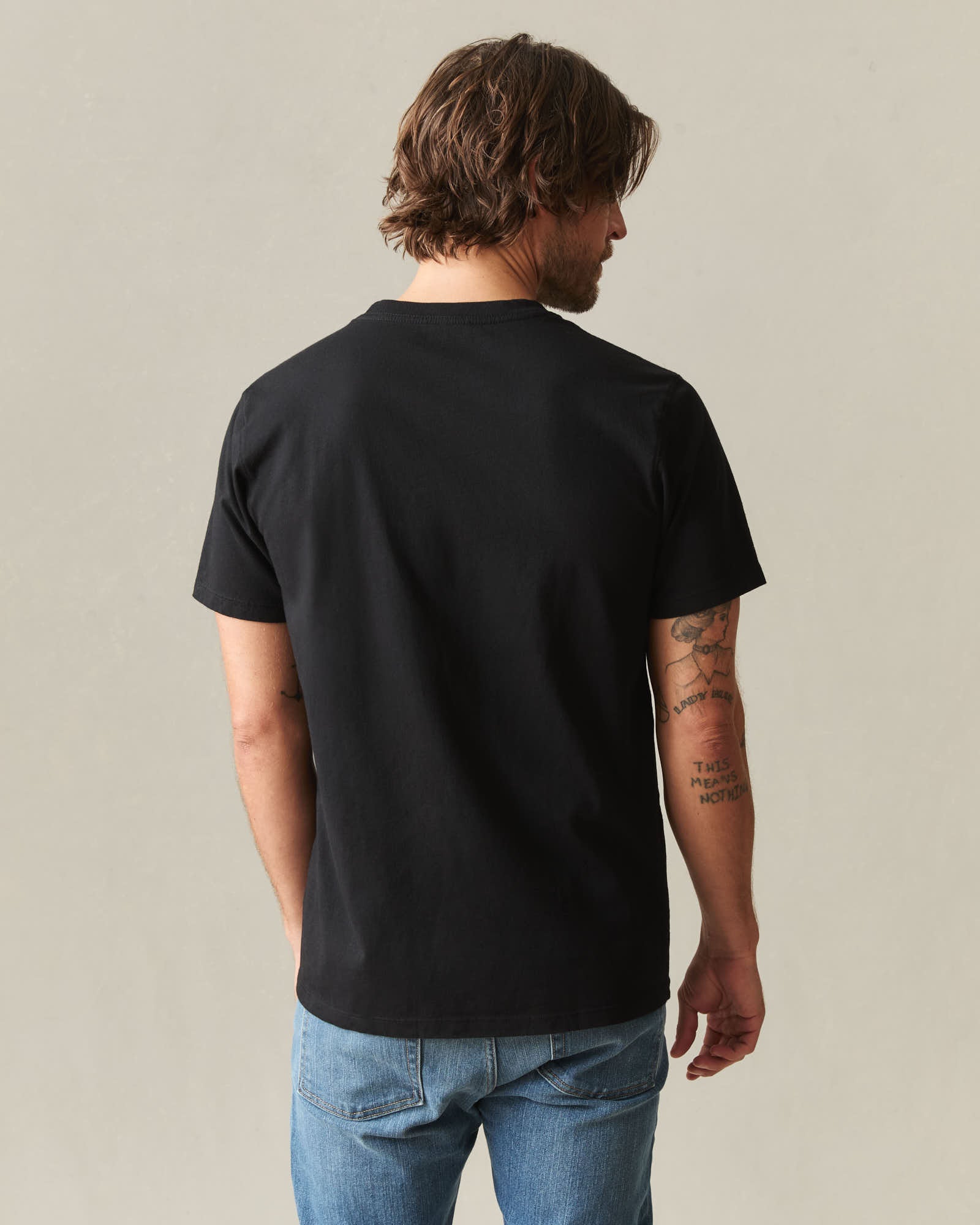 Men's Golden State Tee - Black - Image 3