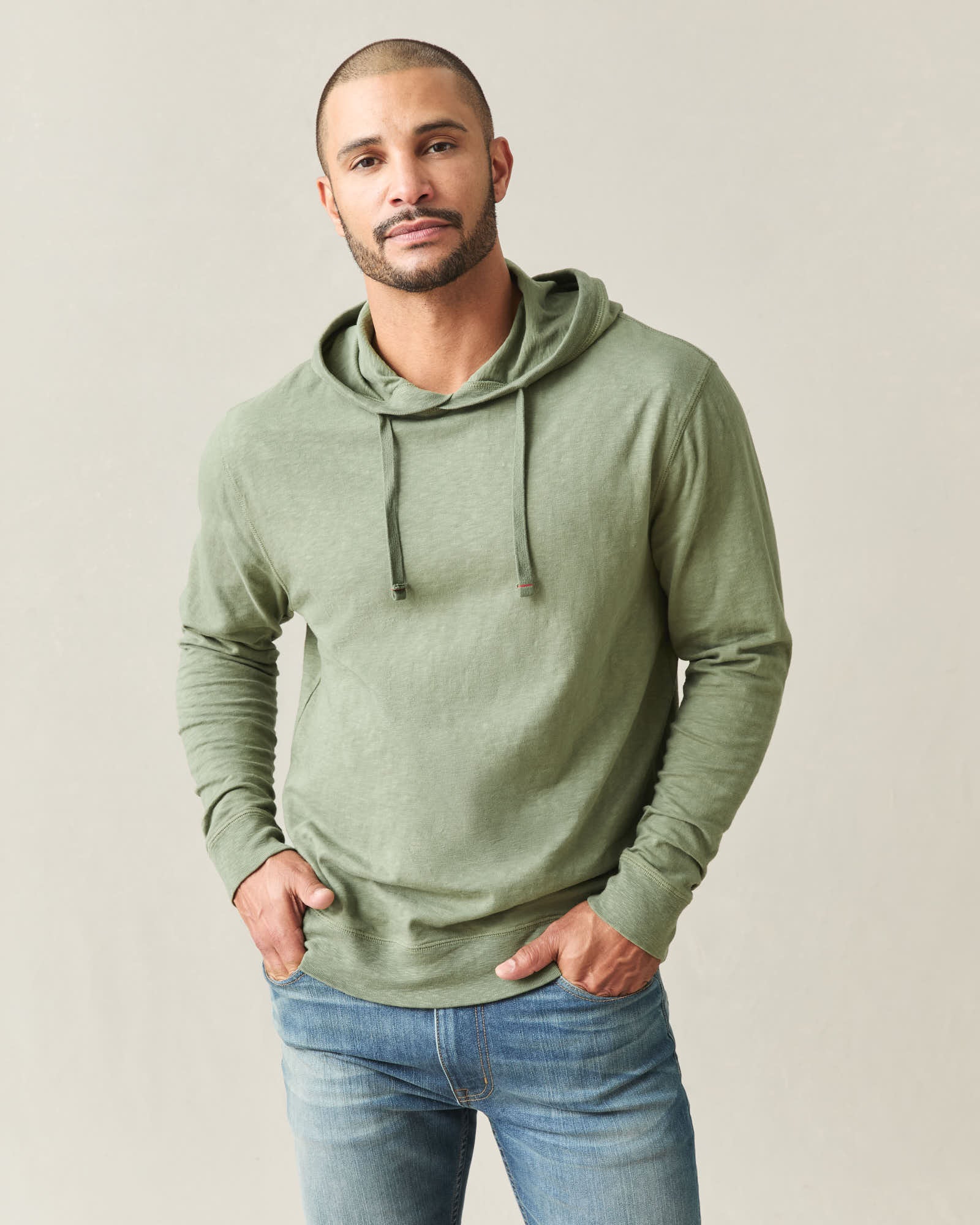 Men's Summer Pullover - Olvine - Image 2