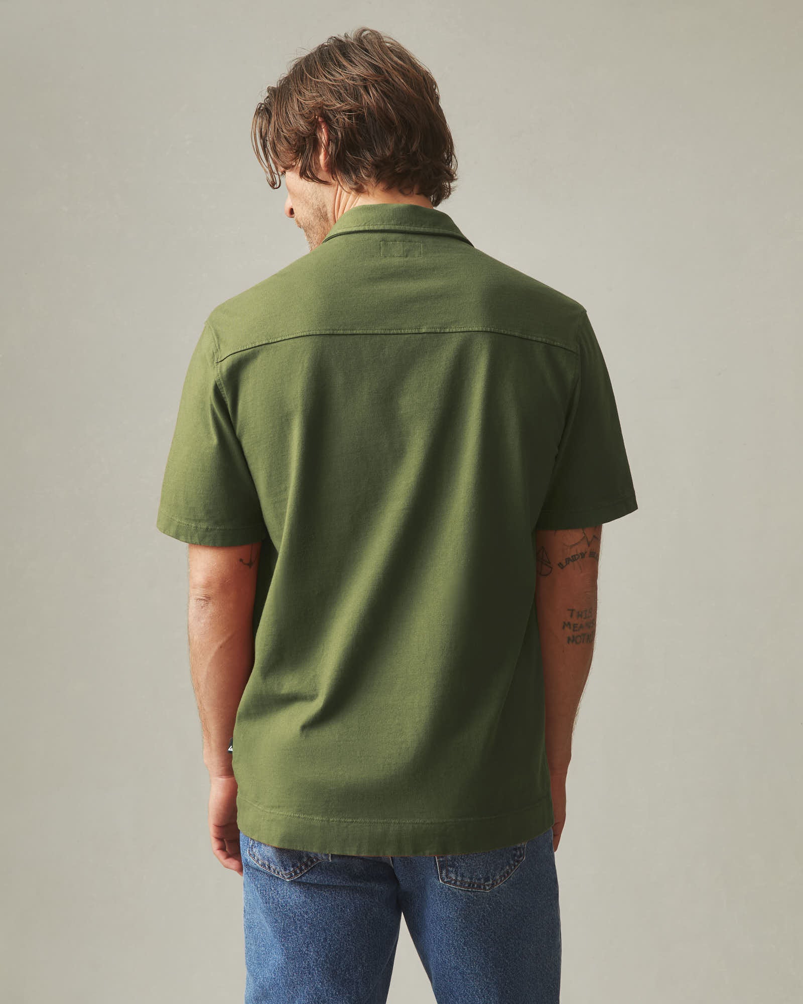 Men's Resort Shirt - Rifle Green - Image 3