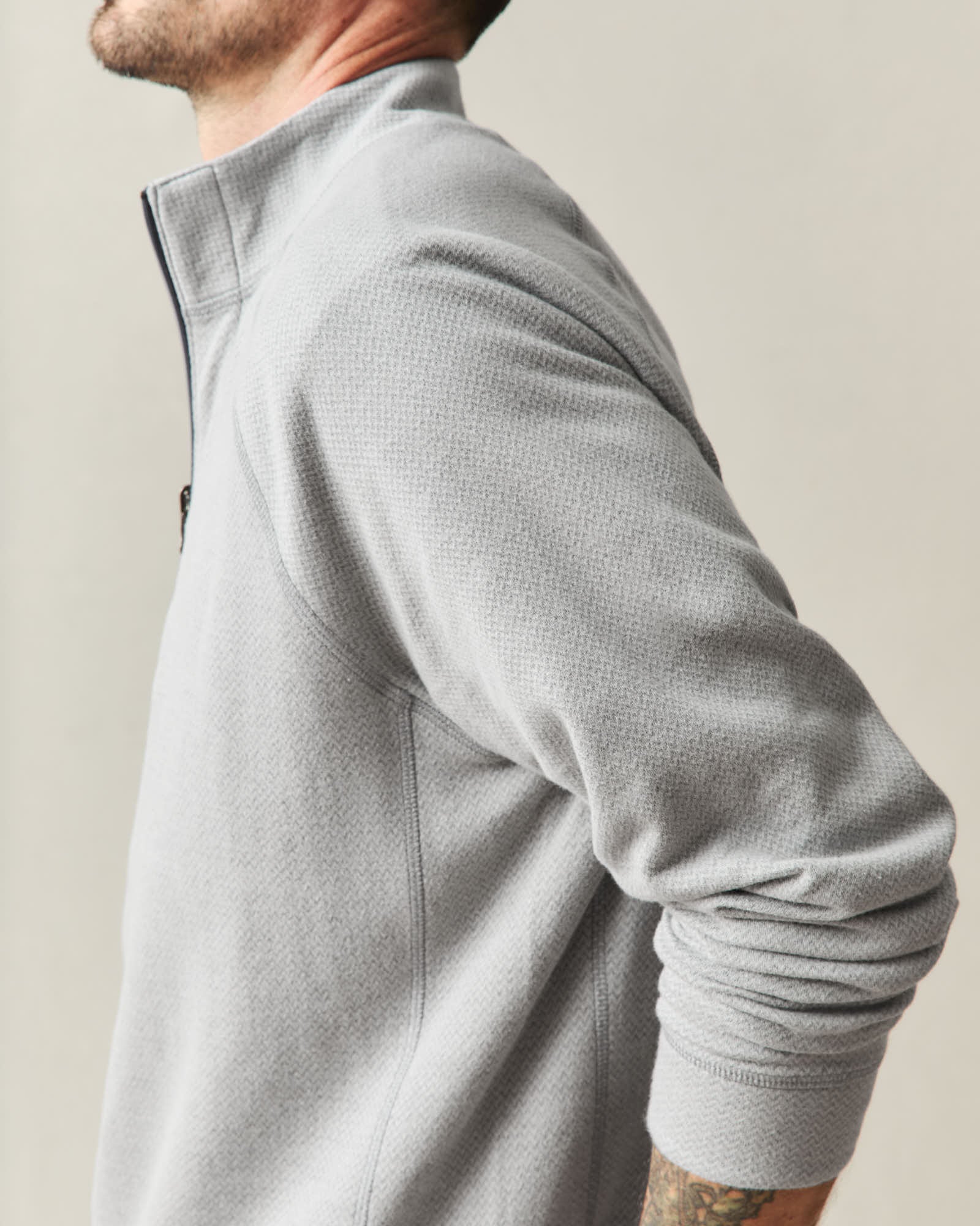 Men's Reversible Half Zip - Griffin - Image 4