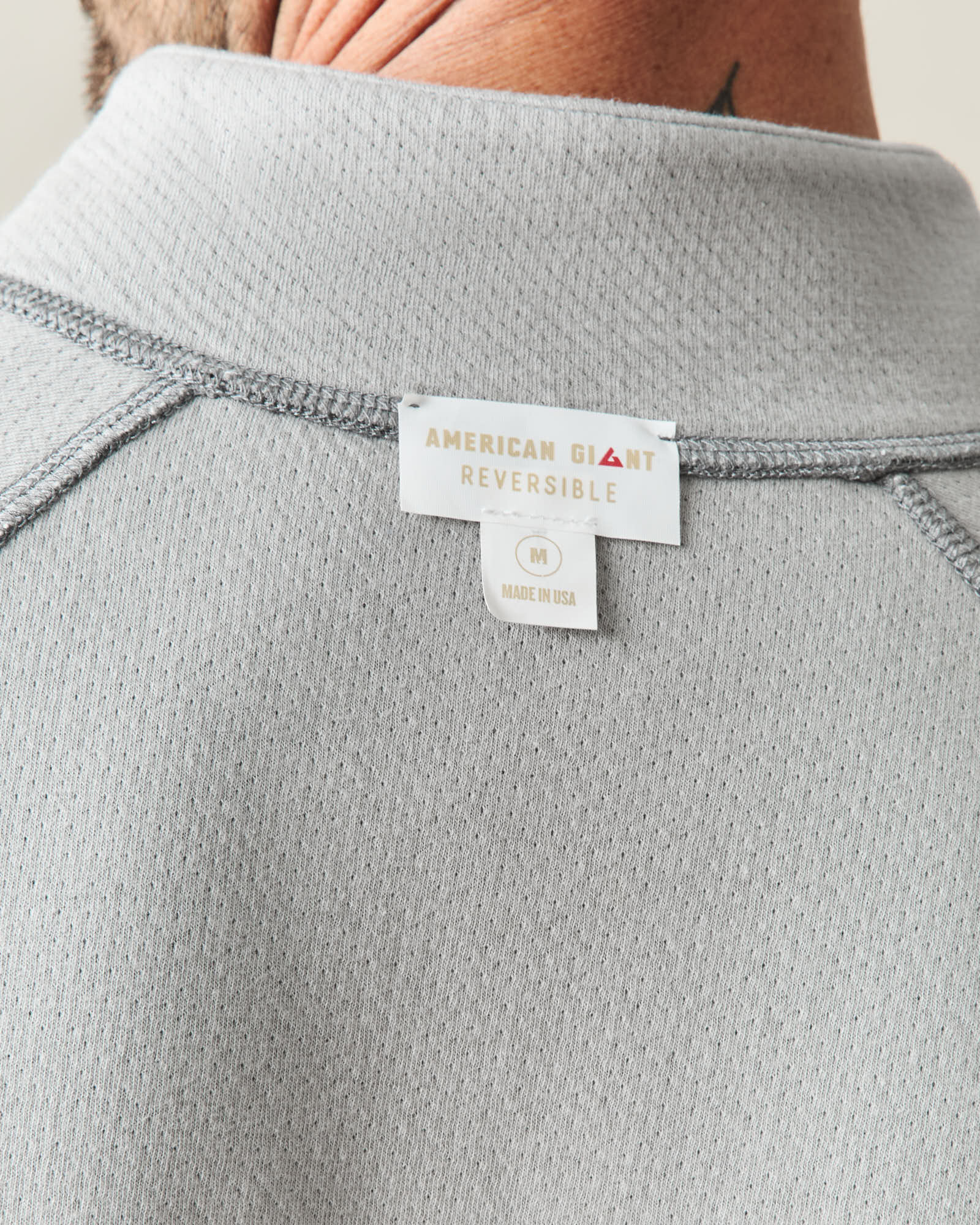 Men's Reversible Half Zip - Griffin - Image 8