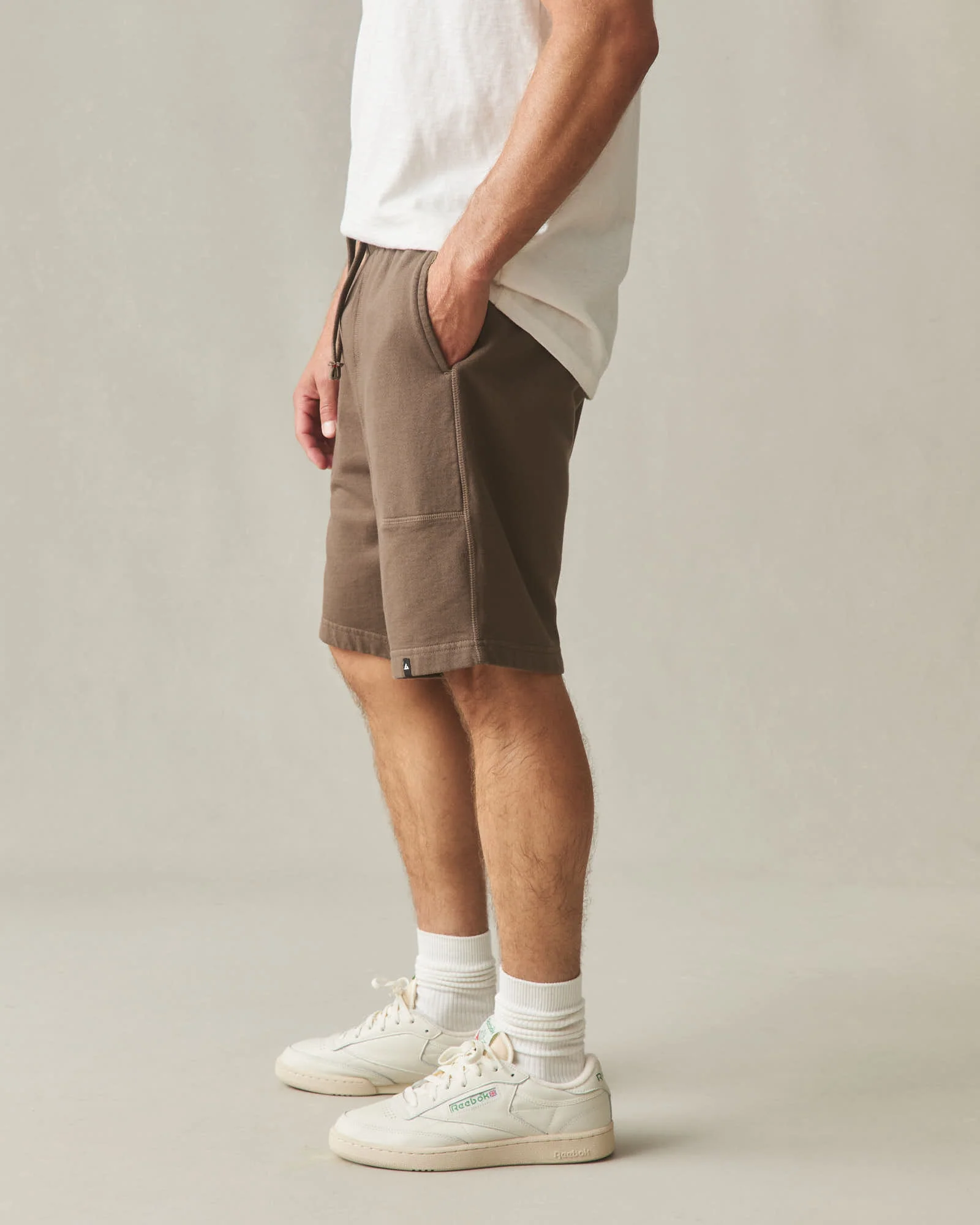 Men's Sweatshort - Cocoa Creme - Image 3