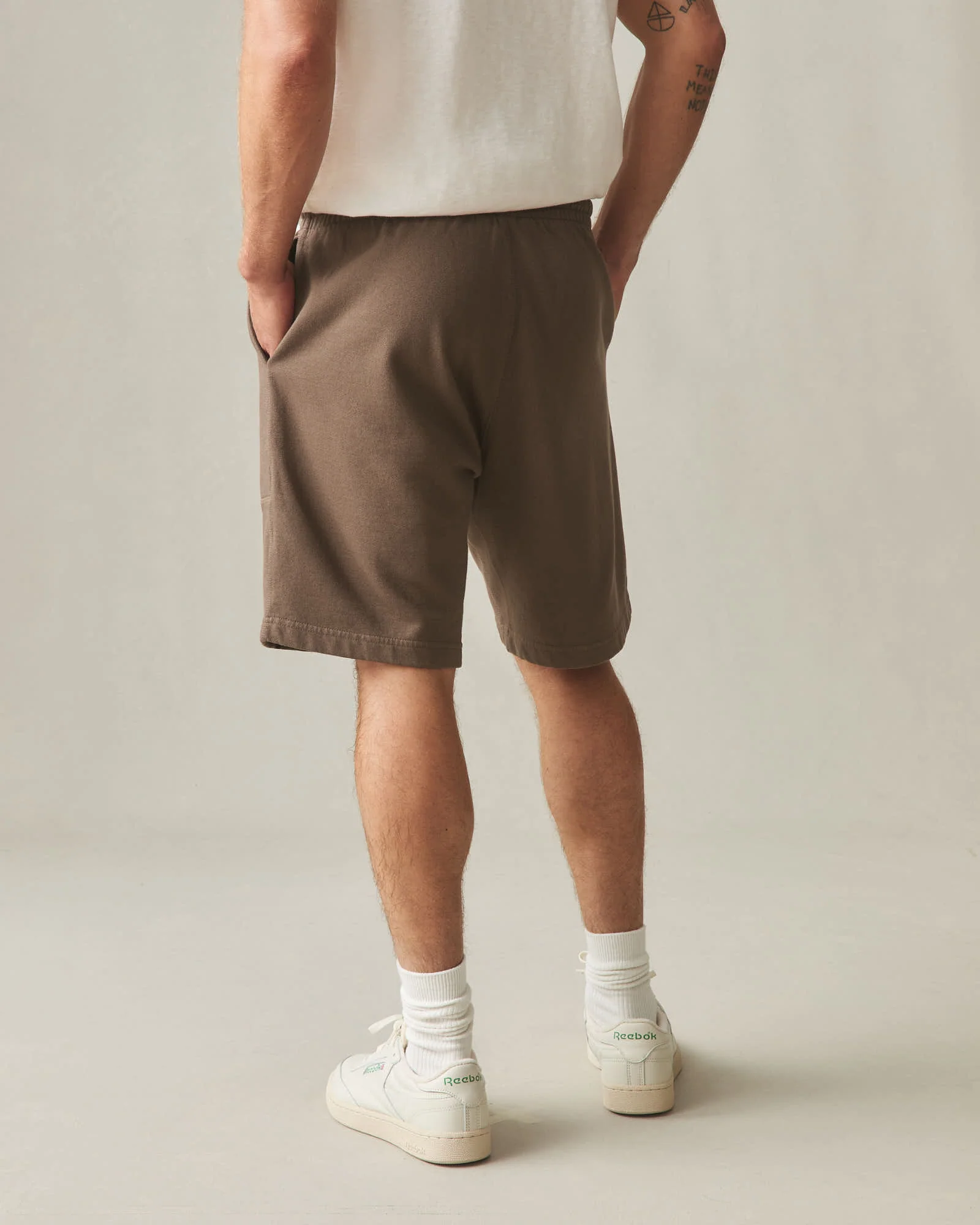 Men's Sweatshort - Cocoa Creme - Image 4