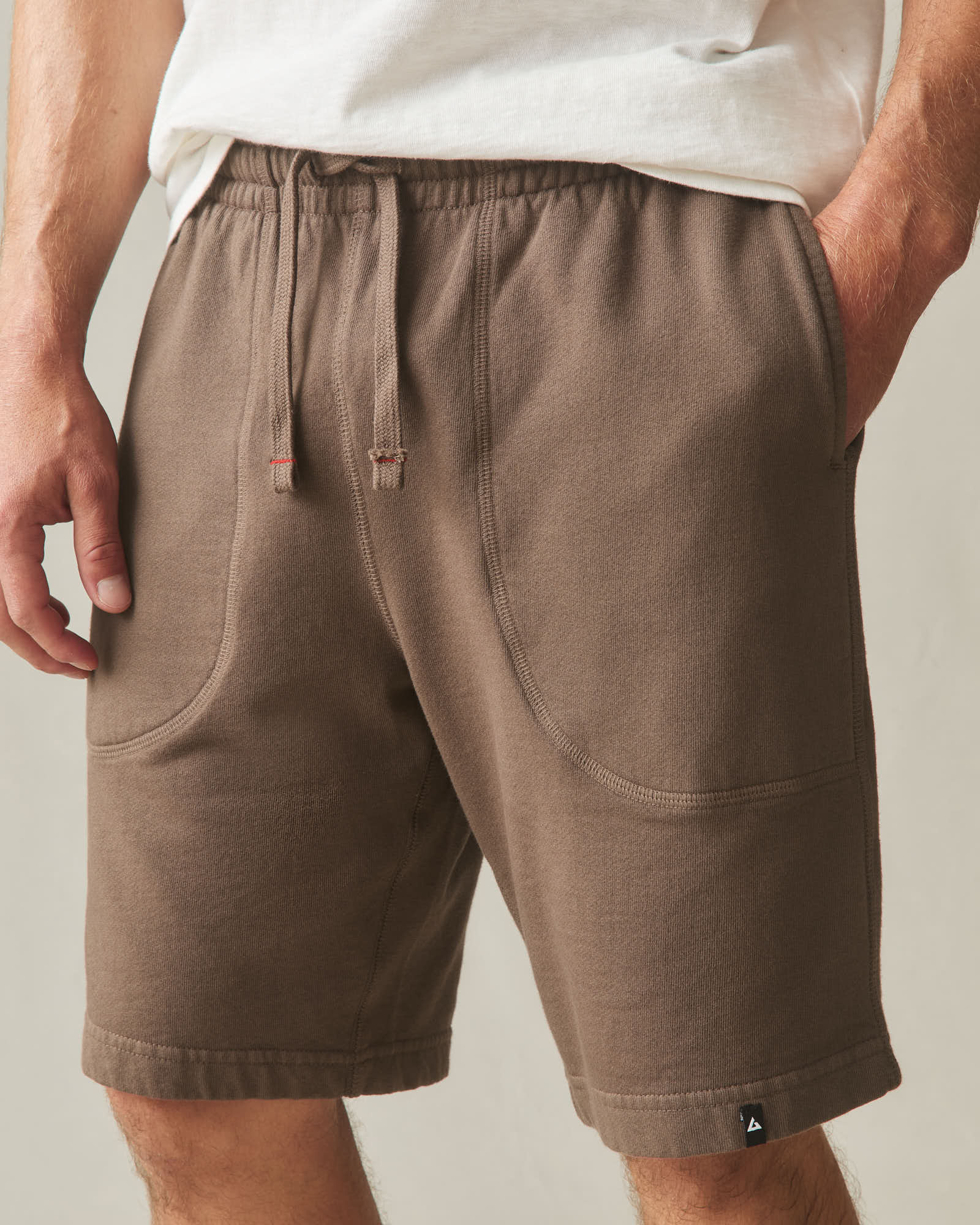 Men's Sweatshort - Cocoa Creme - Image 5