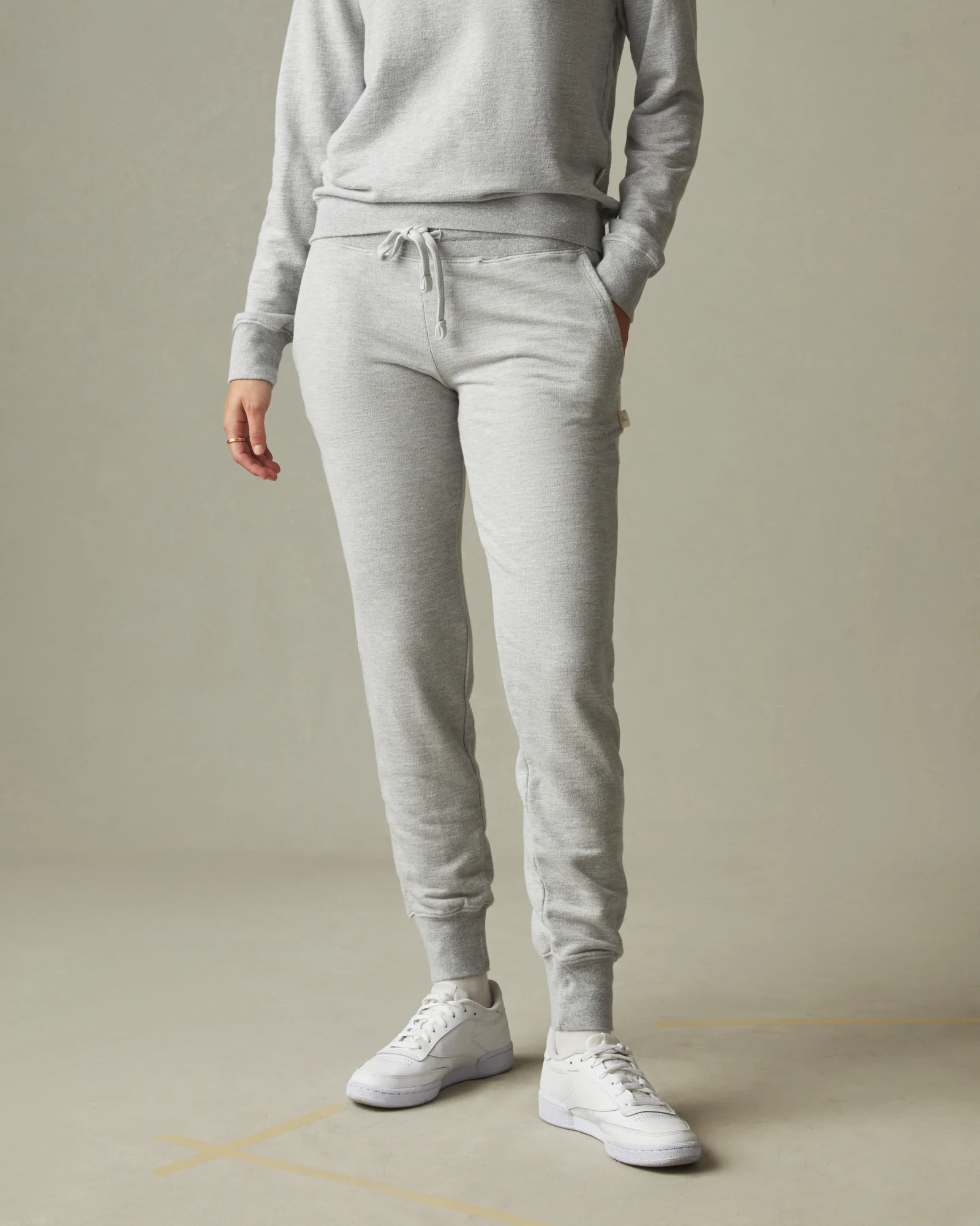 Women's French Terry Jogger - Ash Heather