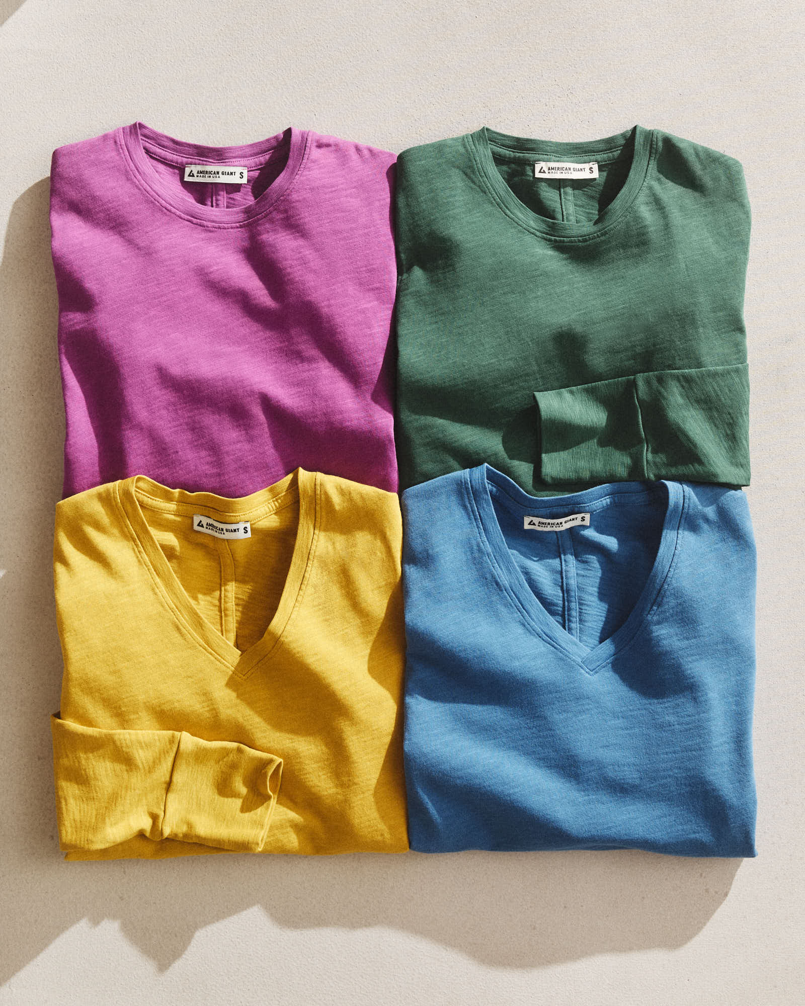 Women's Premium Slub V-Neck Tee Long Sleeve - Arrowwood - Image 5